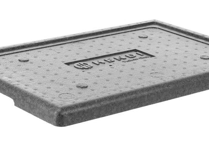 Isolerende transportkasse, HENDI, Kitchen Line, GN 1/1, 40L, Sort, 600x400x(H)283mm