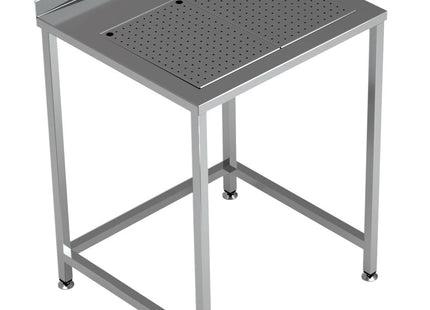 Arbejdsbord med integreret dripbake 700 x 650
