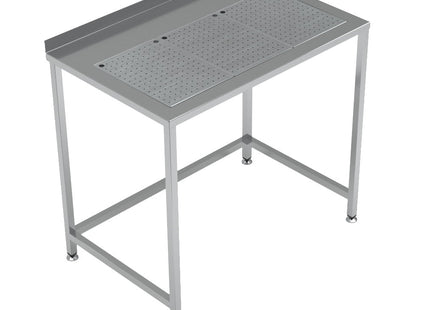 Arbejdsbord med integreret dripbake 1000 x 650