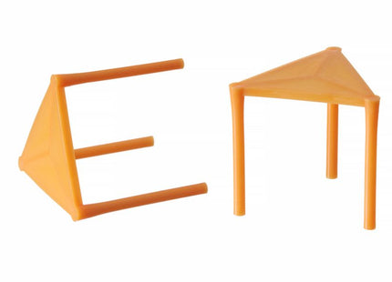 Lågafstandsholder til pizzaer - 500 stk., HENDI, orange, 500 stk.