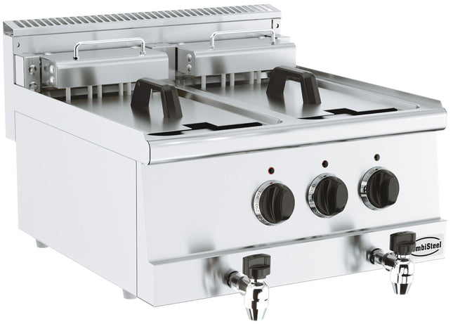 BASE 600 elektrisk frituregryde 2X10L