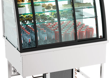 Drop-in køledisplay 140L skydedøre
