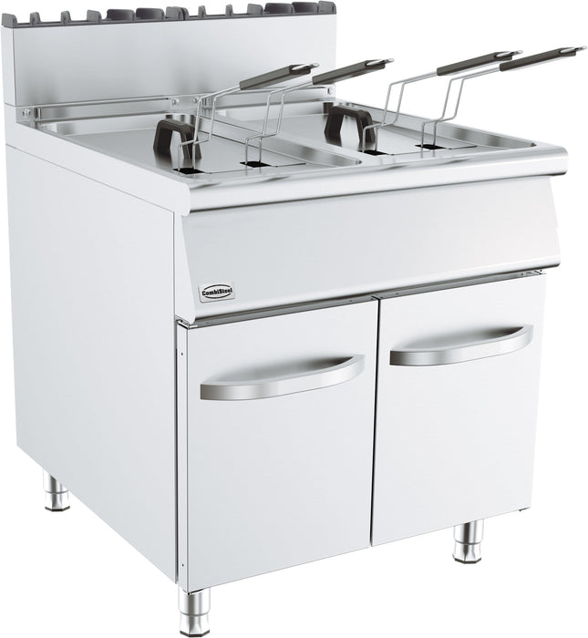 BASE 900 gasfrituregryde 2X19L