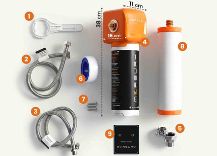 Vandfilter - Kalkfilter - 3.500 liter