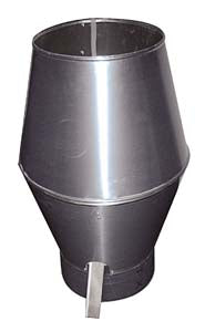 Rund deflektorhætte – Ø 400 mm