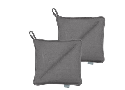 Grydelapper 20x20 Soft 2 stk. Grey - 6 stk