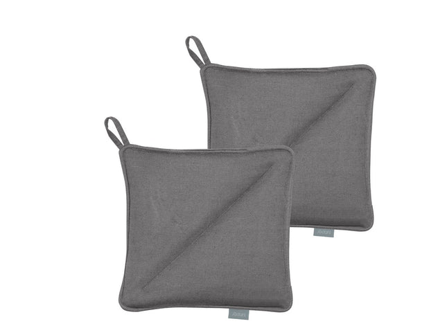 Grydelapper 20x20 Soft 2 stk. Grey - 6 stk