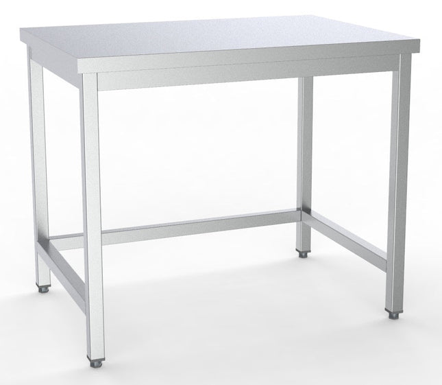 Arbejdsbord med åbent understel – fladpakket – 600 × 800 mm