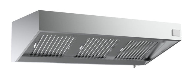 Vægmonteret emhætte komplet med motor – 950 × 2.400 mm