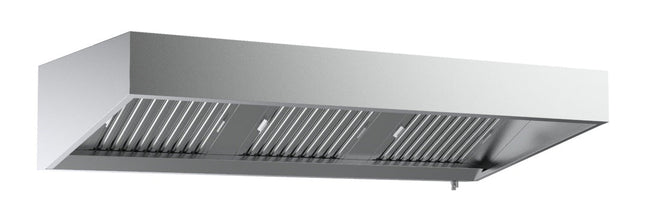 Vægmonteret emhætte – 1.100 × 2.400 mm
