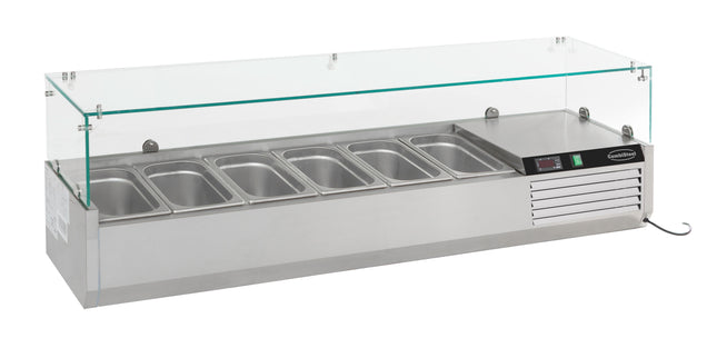 Kølebord TOP 1/4 GN x 6
