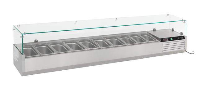 Kølebord TOP 1/4 GN x 10
