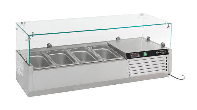 Saladette - bordmodel 1/3 GN x 4