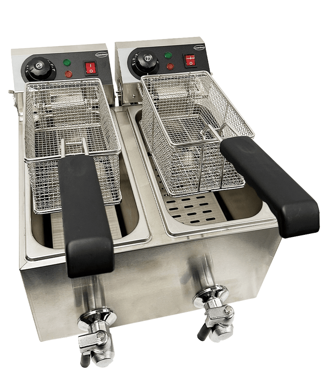 Elektrisk bordfrituregryde 2X4 L
