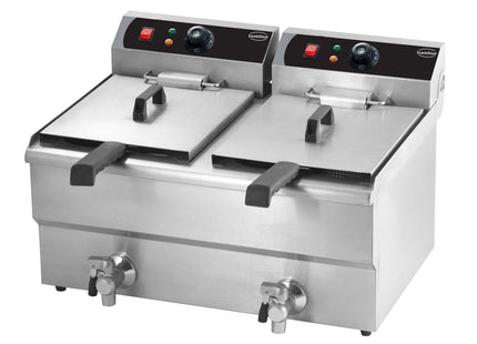 Elektrisk bordfrituregryde 2X10 L