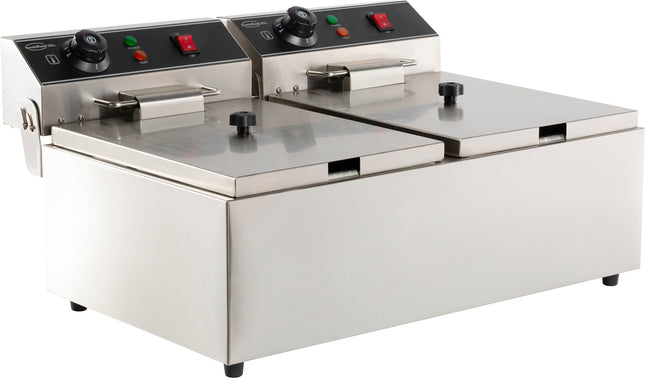 Elektrisk bordfrituregryde 2X6 L