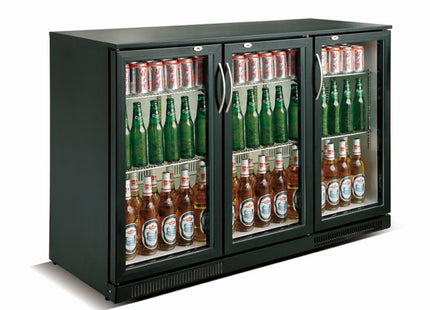 Backbar SORT 3 DØRE