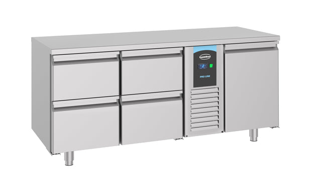 700 Kølebord 1 DØR OG 4 SKUFFER MONOBLOCK ENERGY LINE