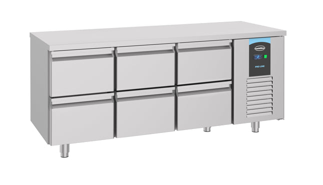 700 Kølebord 6 SKUFFER ENERGILINE