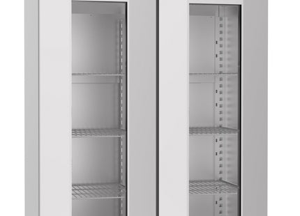 Fryses SS glas dør mono blok 1400 ltr