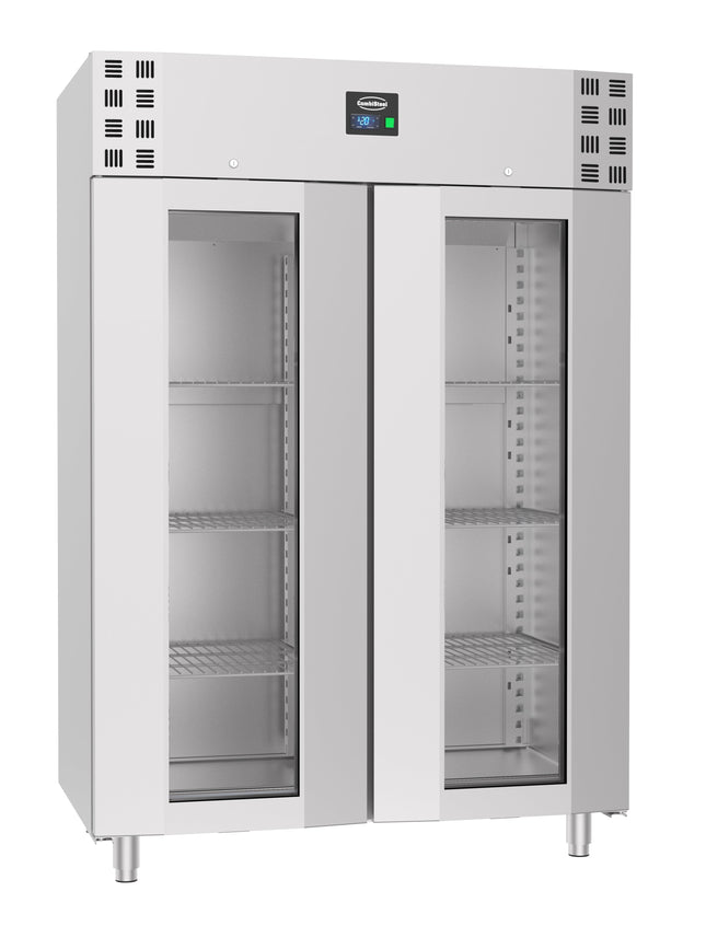 Fryses SS glas dør mono blok 1400 ltr