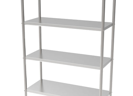 Reol med 4 hylder - 500 x 1500 x 1800 mm (flat packed)