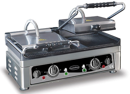 Kontaktgrill - Dobbelt - Rillet