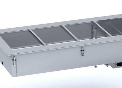 Drop-in bain-marie enhed 4/1 - Automatisk vandfyldning