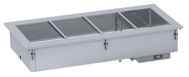 Drop-in bain-marie enhed 4/1 - Manuel vandfyldning