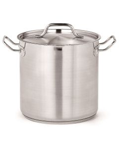 Dyb høj gryde med låg Ø32 cm 25 l