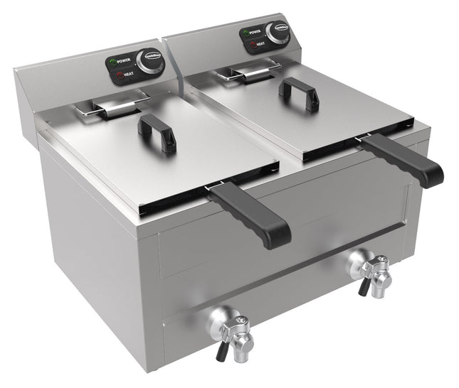 Elektrisk bordfrituregryde 2X8L 2X3KW