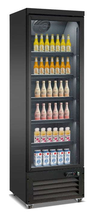 Køleskab 1 glasdør SORT CEB-500R BL