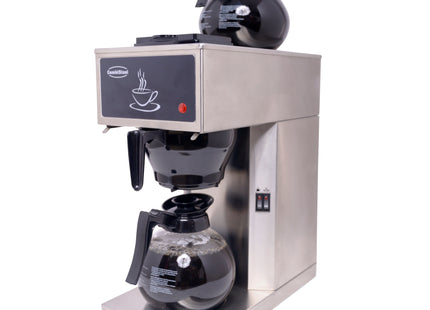 KAFFEMASKINE INKL. 2 GLAS KAFFEKANDER 1,8L
