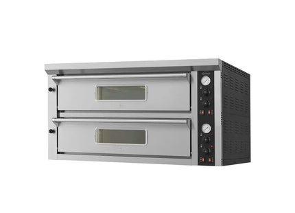Pizzaovn - Elektrisk - Dobbelt 2 x 6