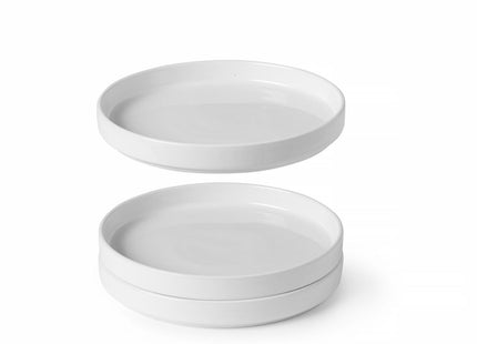 Tallerken med høj kant Oslo, HENDI, Oslo, Hvid, ⌀200x(H)25mm