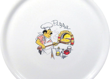Pizzatallerken Traditional, HENDI, Hvid, ⌀330mm