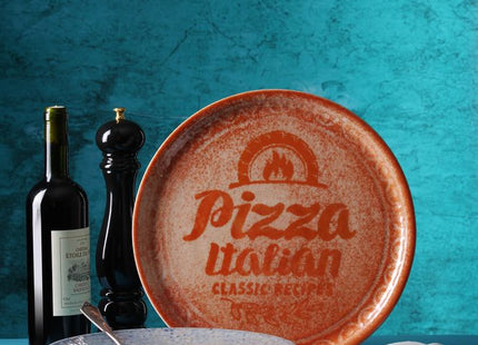Pizzatallerken Recipe Collection Brick rød, HENDI, Rød, ⌀330mm