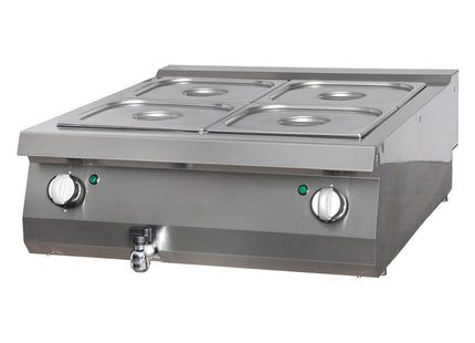 Premium Bain Marie - Dobbelt enhed - 90 cm dyb - Elektrisk