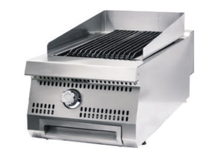 Premium Chargrill - 1 Zoner - Enkelt enhed - 90 cm dyb - Gas