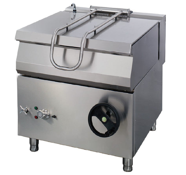 Heavy Duty Bratt Pan - 50L - Dobbelt enhed - 70cm dyb - Gas