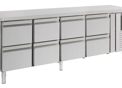 Combisteel Kølebord 8 skuffer