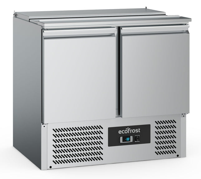 SALADETTE 2 DØRS 2,5x1/1GN BEHOLDER