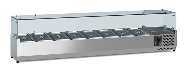 Kølebord TOP 1/4 GN x 8