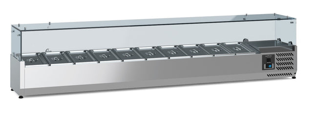 Saladette - bordmodel 1/4 GN x 10