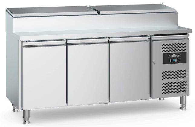 SALADETTE 3 DØRS 8x1/3GN CONTAINER