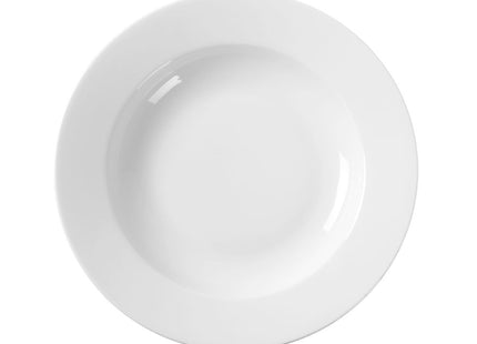 Suppetallerken, HENDI, hvid, ⌀230mm