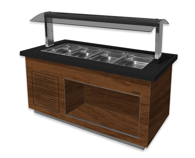 Salatbar
model PREMIUM LINE- SB-K 170 valnød