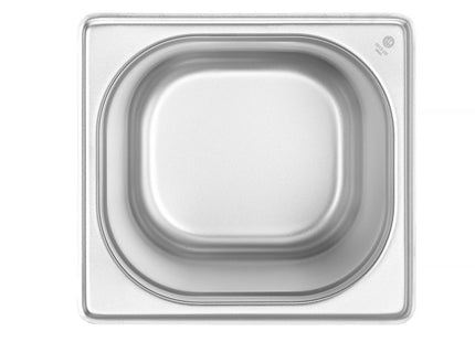 Beholder GN 1/6 , HENDI, Budget Line, GN 1/6, 1L, 176x162x(H)65mm