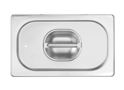 Låg til GN beholdere med silikonekant, HENDI, Profi Line, GN 1/4, 265x162mm