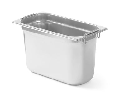 GN beholder med nedfældelige håndtag, HENDI, Profi Line, GN 1/3, 7,8L, 325x176x(H)200mm